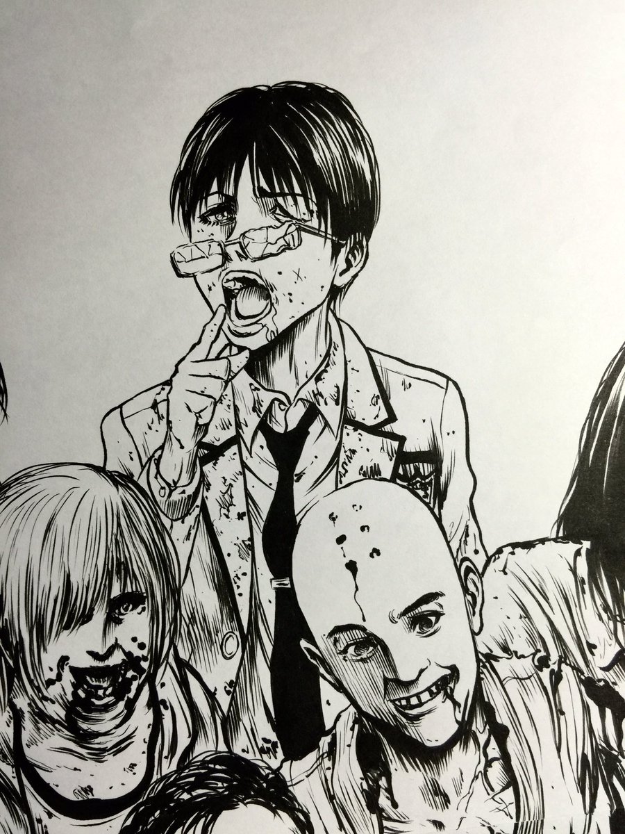 佐伊村 新連載準備中 Auf Twitter 塵も積もれば山となる これが漫画家の本領だ 毎日増殖ゾンビアートvol 299 300 記念すべき300体目は異骸の宝条会長 大きさはb4用紙16枚分ですヽ ノ まだまだ巨大な壁画にしていきます 佐伊村 新連載準備中 Auf Twitter 塵も積もれば山となる これが漫画家の本領だ 毎日増殖ゾンビアートvol 299 300 記念すべき300体目は異骸の宝条会長 大きさはb4用紙16枚分ですヽ ノ まだまだ巨大な壁画にしていきます