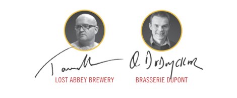 Tasty, Tasty Collaboration #craftbeer: <a href="/BreweryDupont/">Saison Dupont</a> <a href="/lostabbey/">The Lost Abbey</a> #DeuxAmis. ithinkaboutbeer.com/2016/07/12/dup…