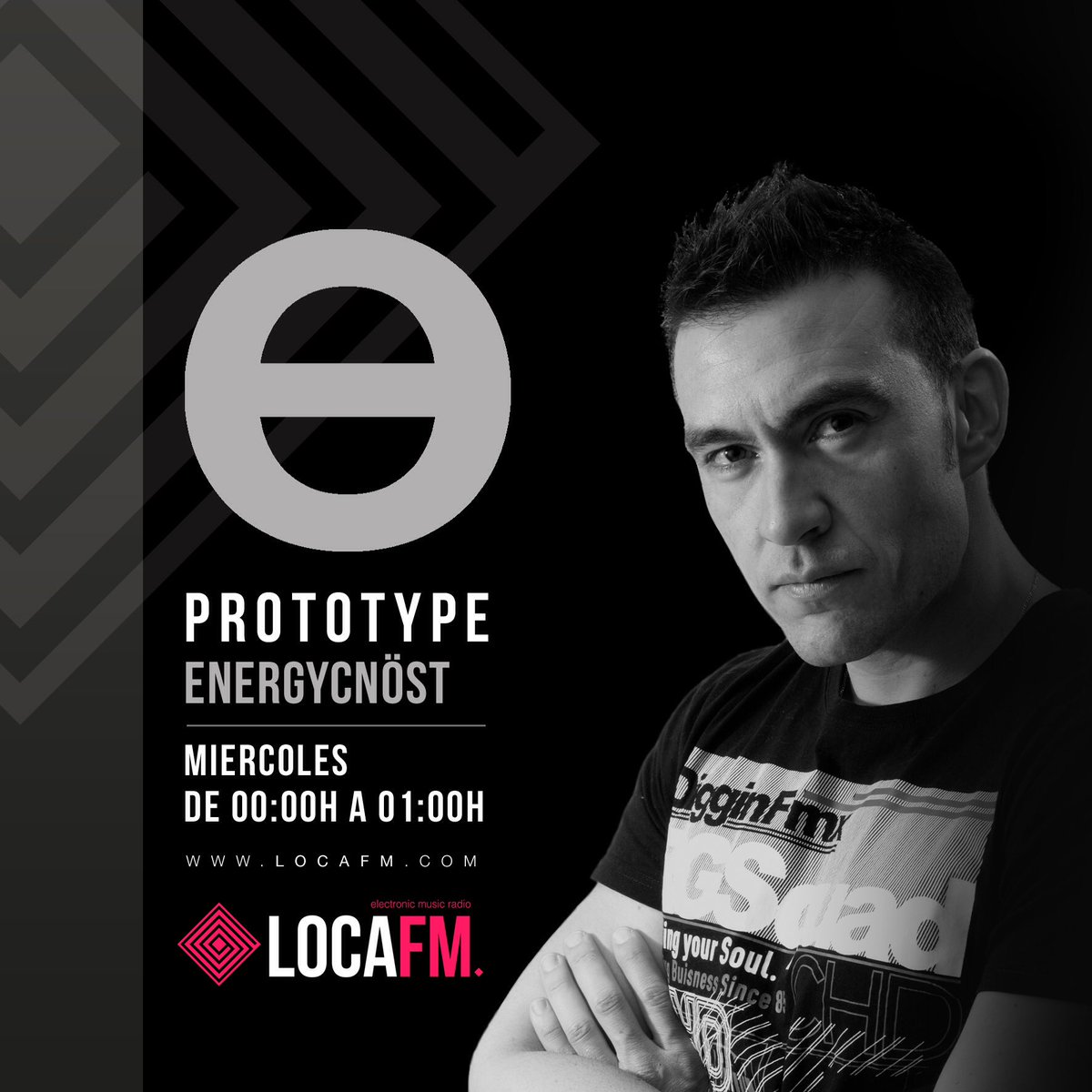 locafm's tweet photo. En 5 minutos @energycnost arranca cargado de musicón un nuevo episodio de #Prototype
Estás preparado?? Conéctate!!! https://t.co/LnCOo6AWNI