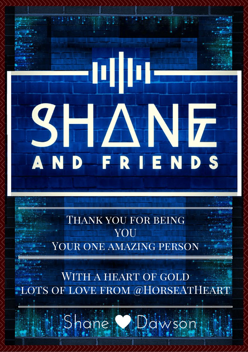 HorseAtHeart's tweet photo. @shanedawson Made this for you :) https://t.co/IzhPNDU6RO