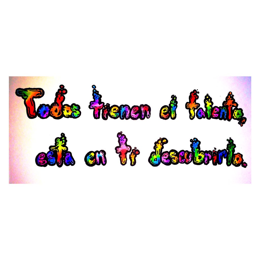 official5soa's tweet photo. Five Shades Of Arts
"Todos tienen el talento, está en ti descubrirlo."
#5SOA #FiveShadesOfArts https://t.co/LoPZGLsKxb