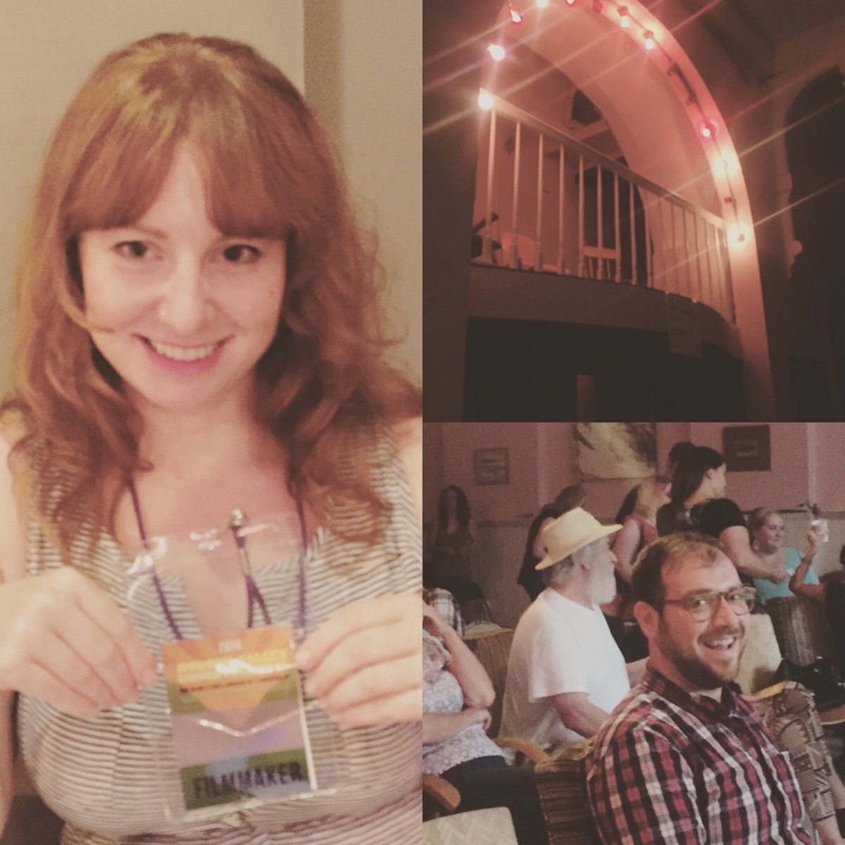 ChickWandaMovie's tweet photo. Director Arielle Apfel enjoying a night of comedy @HVCFest Follow us to find out when @ChickWandaMovie screens next! https://t.co/KX4Pglf2Lw