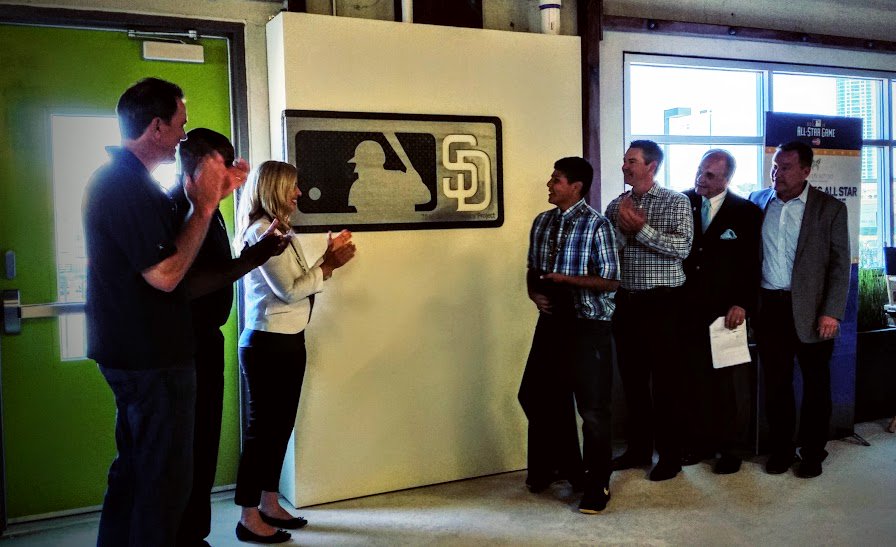 SanDiegoMonarch's tweet photo. Honored to be part @Padres @MLB @AllStarGame Legacy Project that supports #careerexplorations & #jobskilldevelopment https://t.co/WlctO5TMUo