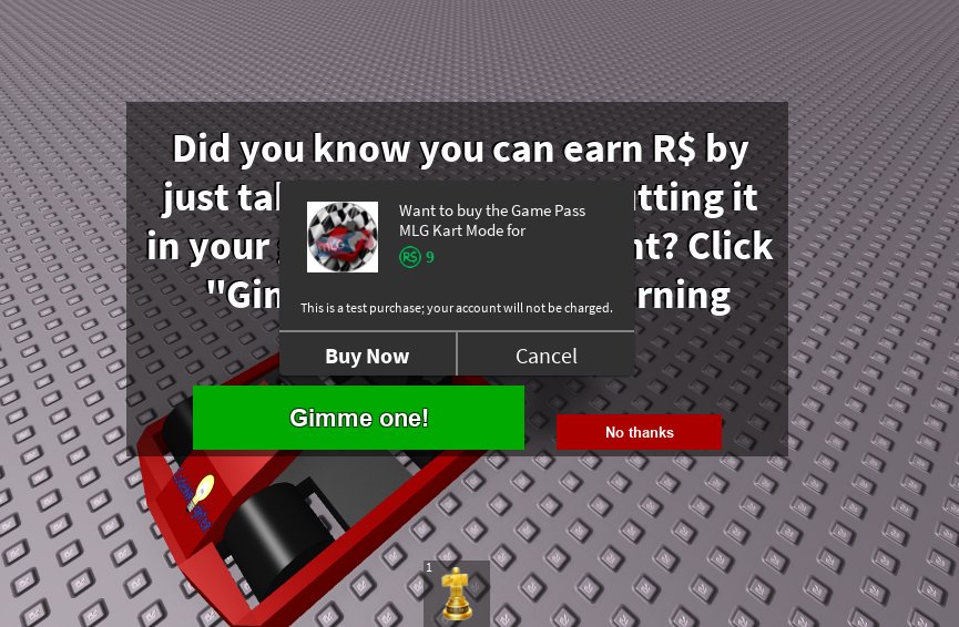 Prompt Game Pass Purchase Roblox