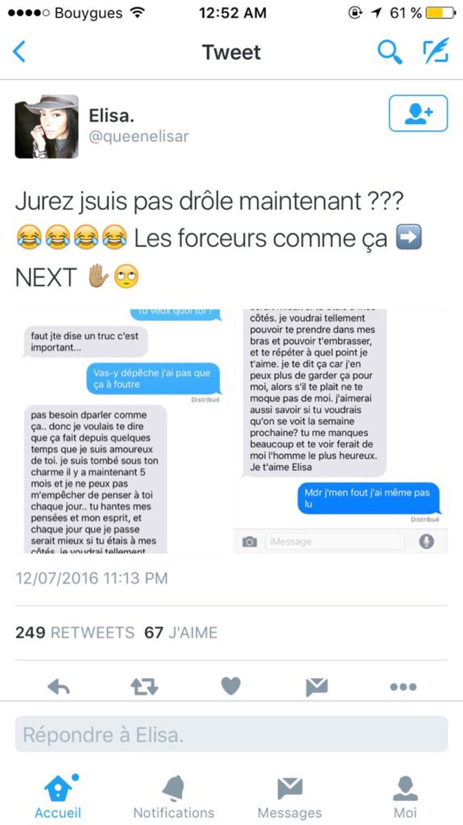 sendurconfess's tweet image. " vous pensez quoi des filles comme ça ? après on s'étonne pourquoi les gars ils font crari il s'en foutent... "
