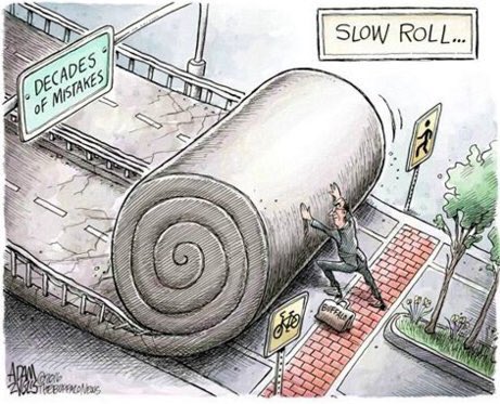 It takes far more energy &amp; effort to fix the mistakes of the past than it takes to do it right in the first place.