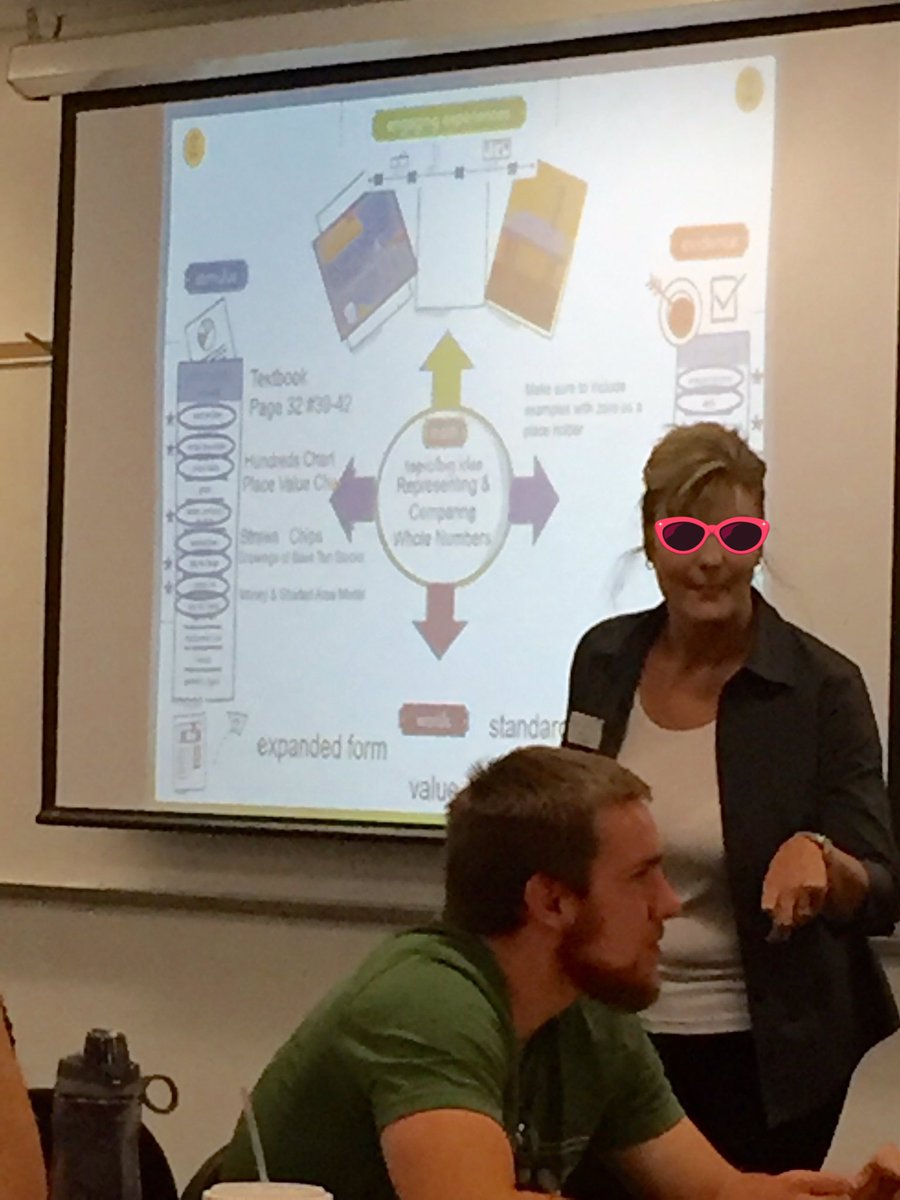 KatrinaMcLean13's tweet photo. @nancy_lead4ward did an awesome job presenting Number Sense!  My trainer is better than yours!!! #lead4ward https://t.co/xhPxFBXViz