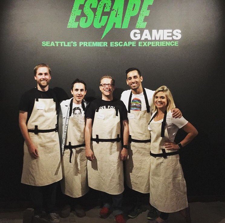 Im_Just_Brent1's tweet photo. Dominated the Morgue at #seattleescapegames. Check them out for some of the best Escape Rooms I've done! https://t.co/nFxJ9itNAn