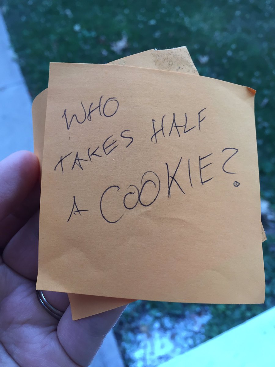 From the archive: the animals who eat 1/2 a cookie. #AllOrNothing, folks. $2 &amp; the other 1/2 🍪 to #MuseumSwearJar.