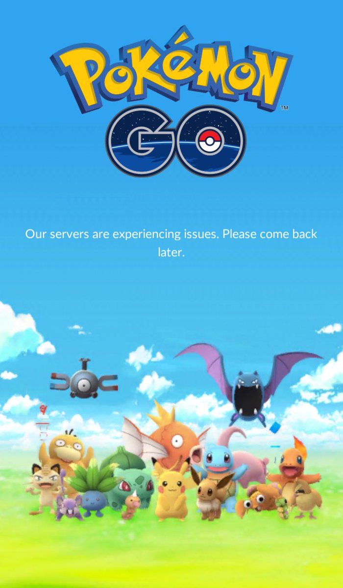 Who needs a boyfriend when you have Pokémon servers to go down on you all day
