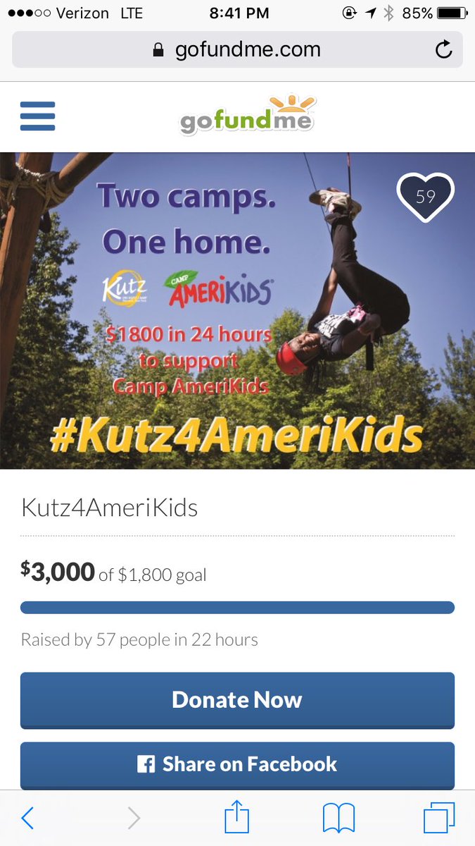EvanTraylor's tweet photo. We hit $3000!!! @URJKutzCamp @sportsfan2005a #Kutz4AmeriKids #WallOnWall https://t.co/RFJQfqr62W