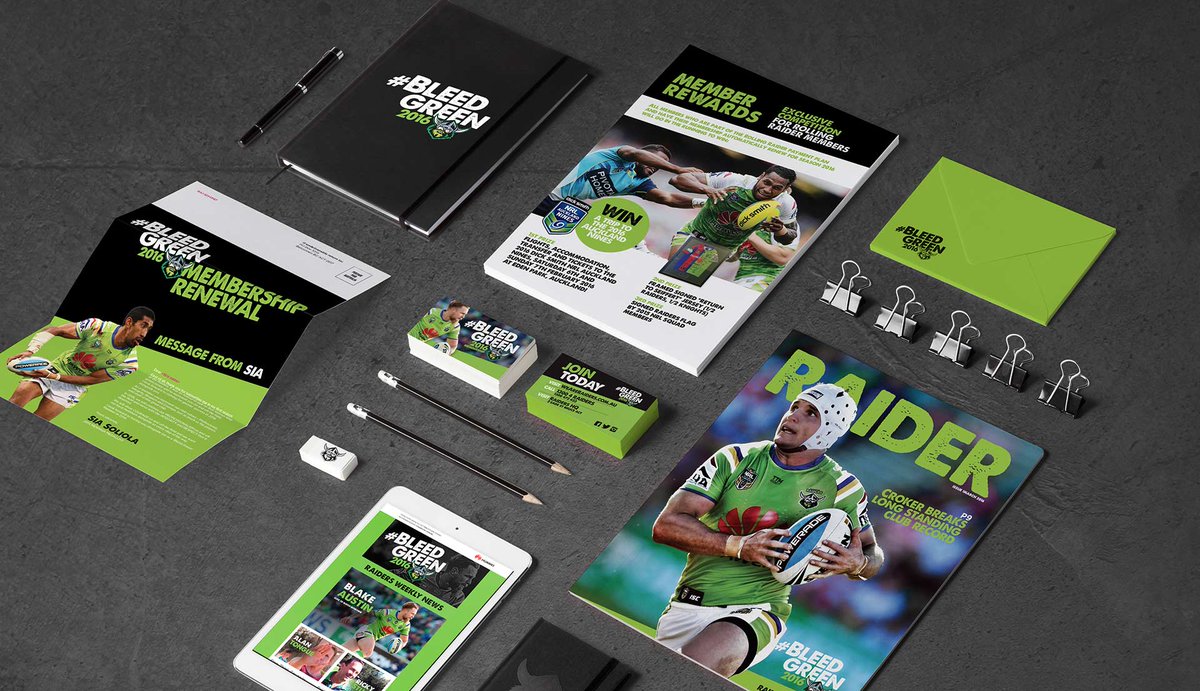 We #bleedgreen for our home team <a href="/RaidersCanberra/">Canberra Raiders</a> . goo.gl/WXU8UP #nrl #canberraraiders #rugbyleague