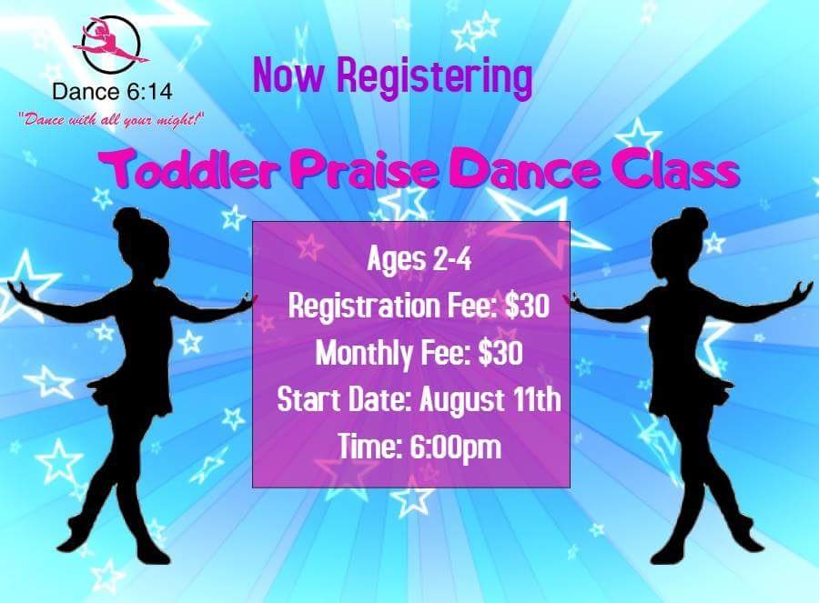 dance_614's tweet photo. Register those toddlers now! They love to dance too! #dance #praisedance #toddlers #jointhefamily https://t.co/d4Ip87nTQl