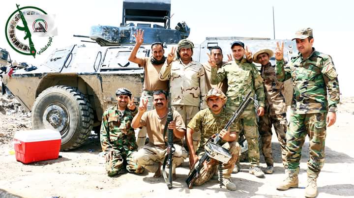 سنحررالأرض ونصون العِرض ونروي الأرض من دماءبني داعش الموت الأحمرقادم يادواعش لن يفلت منكم أحدوالله
#الحشد_شرف_العراق