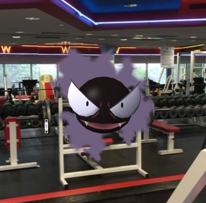 I don’t care who you are … Get OUT of my weight room! #PokemonGO