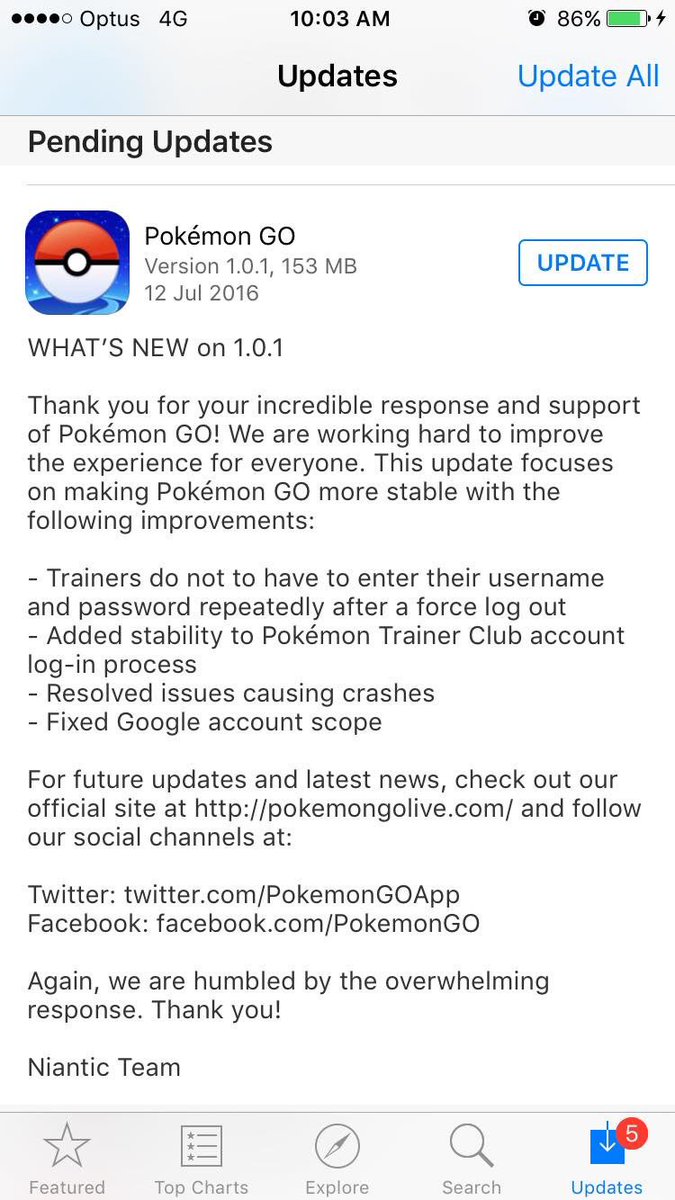 Pokemon Go Australia tweet media