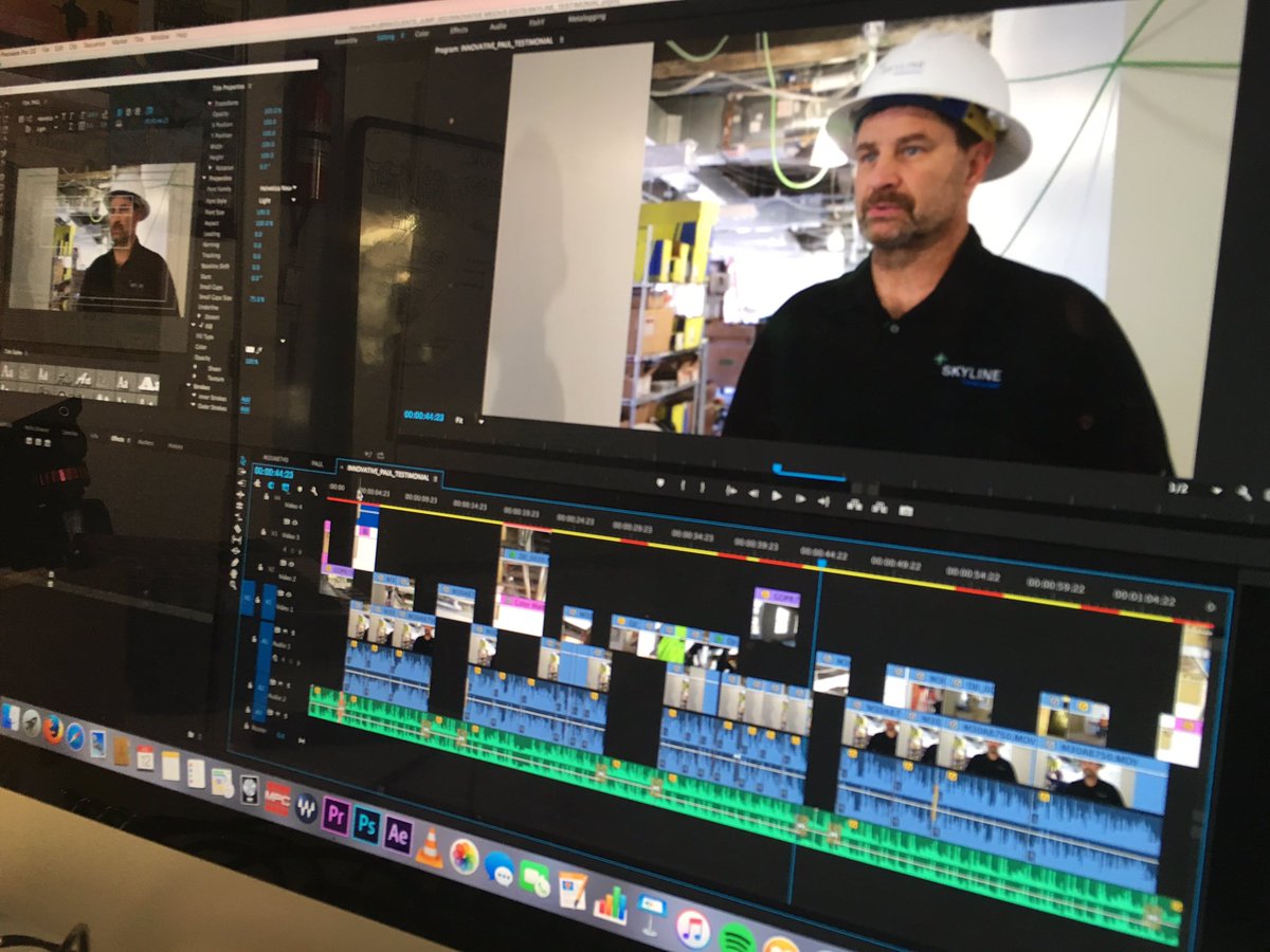 #Editing mode of new #Testimonial by <a href="/SkylineConstSF/">Skyline Construction</a> #StayTuned!