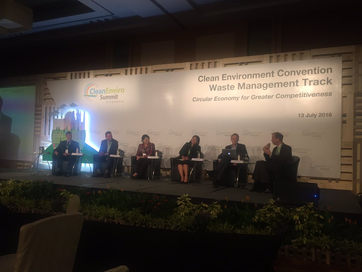 peterlacy's tweet photo. @AccentureStrat @ynsedeboer opens #circulareconomy panel #CleanEnviro summit Singapore @JanezPotocnik22 @fcaavaneijk https://t.co/NllxbFj0gS