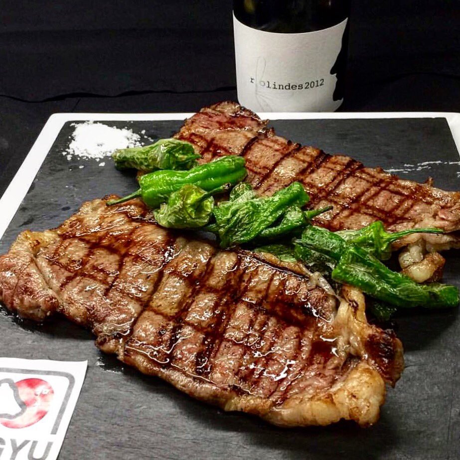 Per començar el dia SALIVANT... Autèntic #Wagyu japonès servit al <a href="/GenialSbd/">Genial SBD</a>