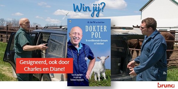 Bruna_nl's tweet photo. Deze zomer doorbrengen met @DrPol? Volg en Retweet en maak kans op zijn #boek! #GeefDrP https://t.co/DUkf01DHZS