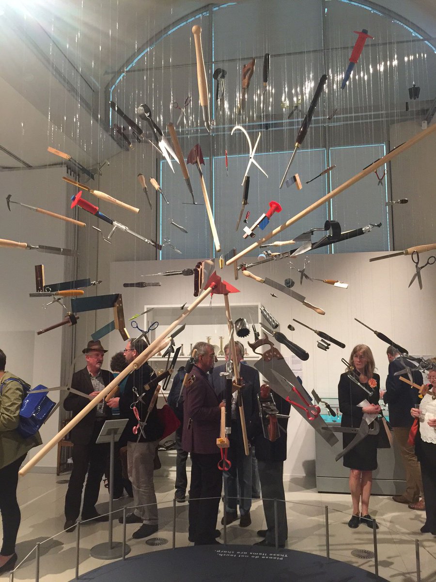 Amazing display of #manufacturing at @MuseumSheffield 'Made in #Sheffield' exhibition. Spot our tools! #ukmfg