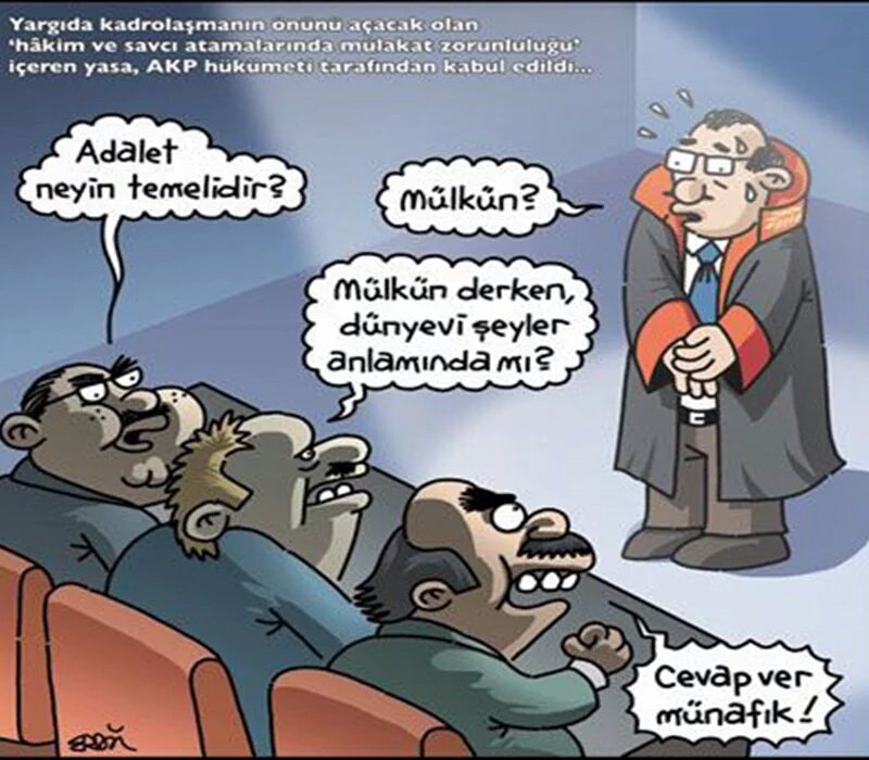 GulerEcemm's tweet photo. Saray'ın istediği "hakim ve savcı" profili!
Tüm derdi, onlar da biat etsin, onlar da eğilsin
#AdaletSarayınKucağında https://t.co/A4Z8G8TYcC