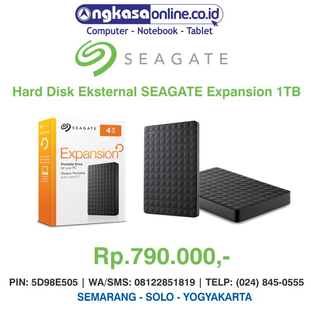 angkasaonline's tweet photo. #parade #hard #disk #eksternal #Seagate #expansion 1TB @angkasaonline #semarang #solo #yogya #wonodri #simpanglima https://t.co/zLlZpcU2Yt