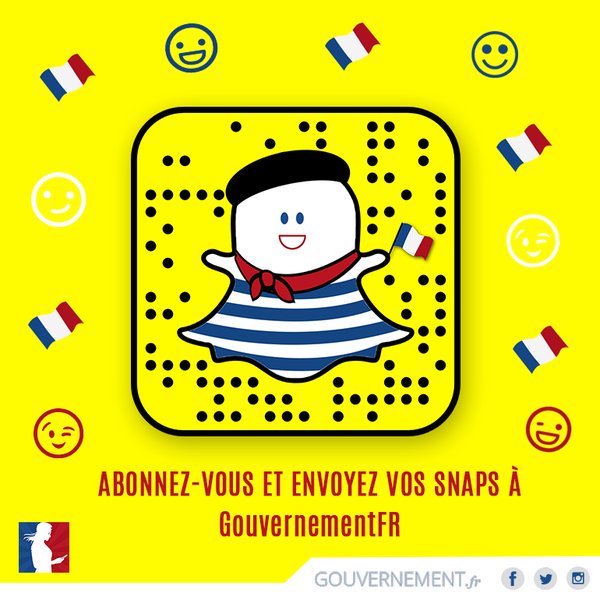 gouvernementFR's tweet photo. Vous avez le #BAC2016 ? Bravo ! Préparez votre rentrée 2016 avec notre Snapguide. Rendez-vous sur #Snapchat ! 👻⬇️ https://t.co/1n2p9GS6bp