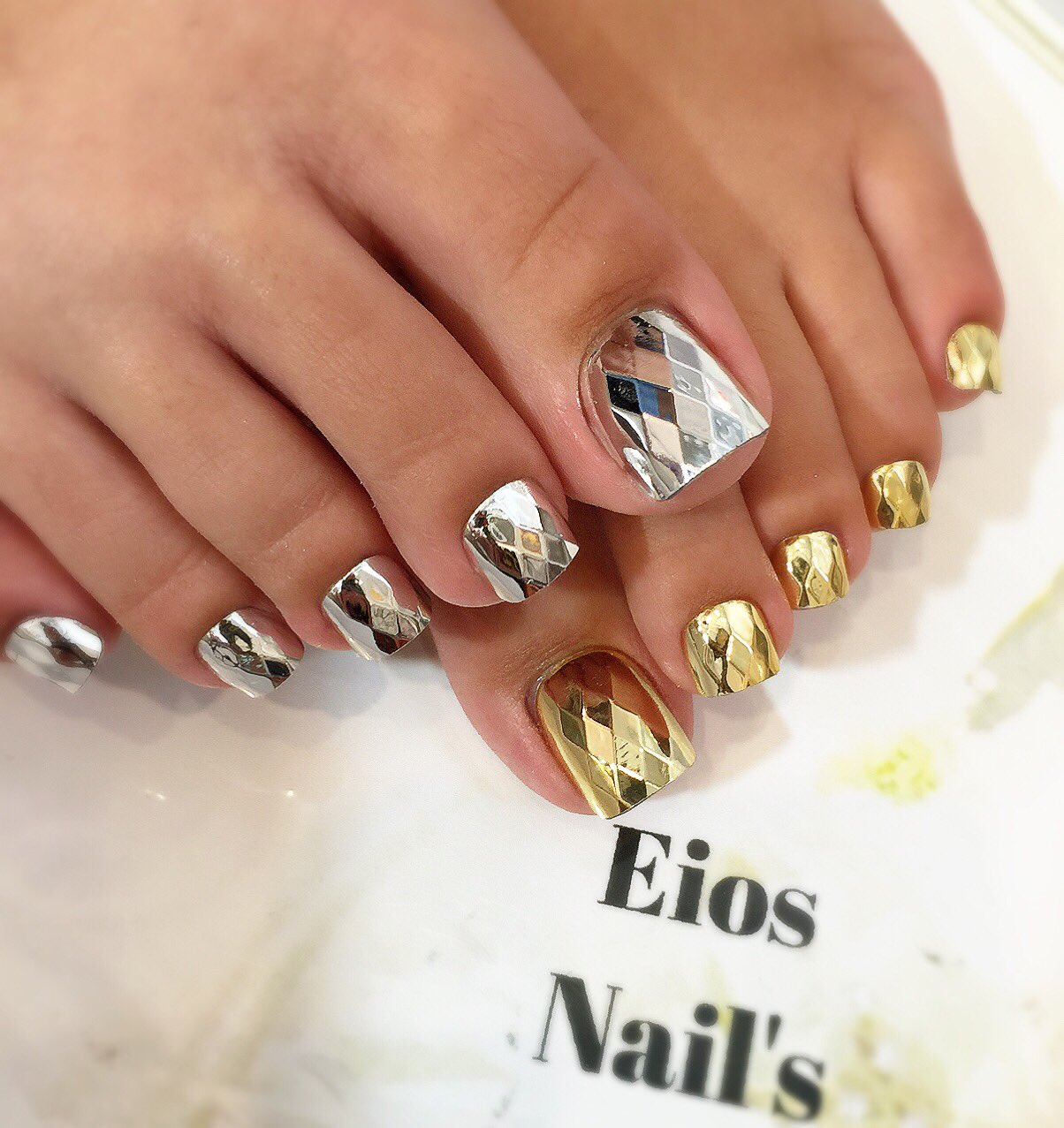 小山市eiosネイル 入荷情報 最新フットデザインのミラーネイルが入荷いたしました カラーはダイヤカットのゴールド シルバーになります 税込み 6 480 T Co F9pq8enxgg Twitter 小山市eiosネイル 入荷情報 最新フットデザインのミラーネイルが入荷いたしました カラーはダイヤカットのゴールド シルバーになります 税込み 6 480 T Co F9pq8enxgg Twitter