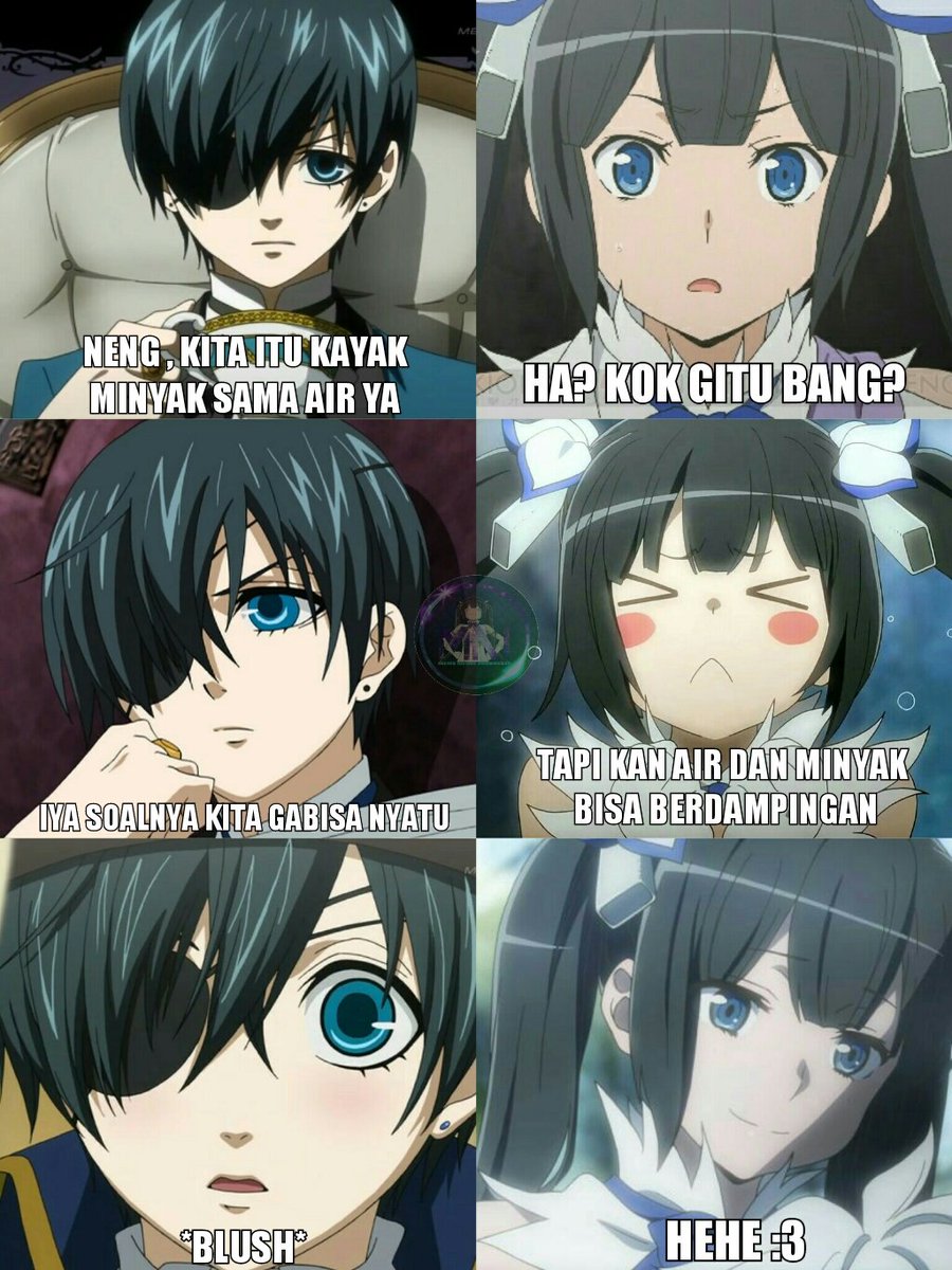 Gambar Meme Tentang Anime Medsos Kini