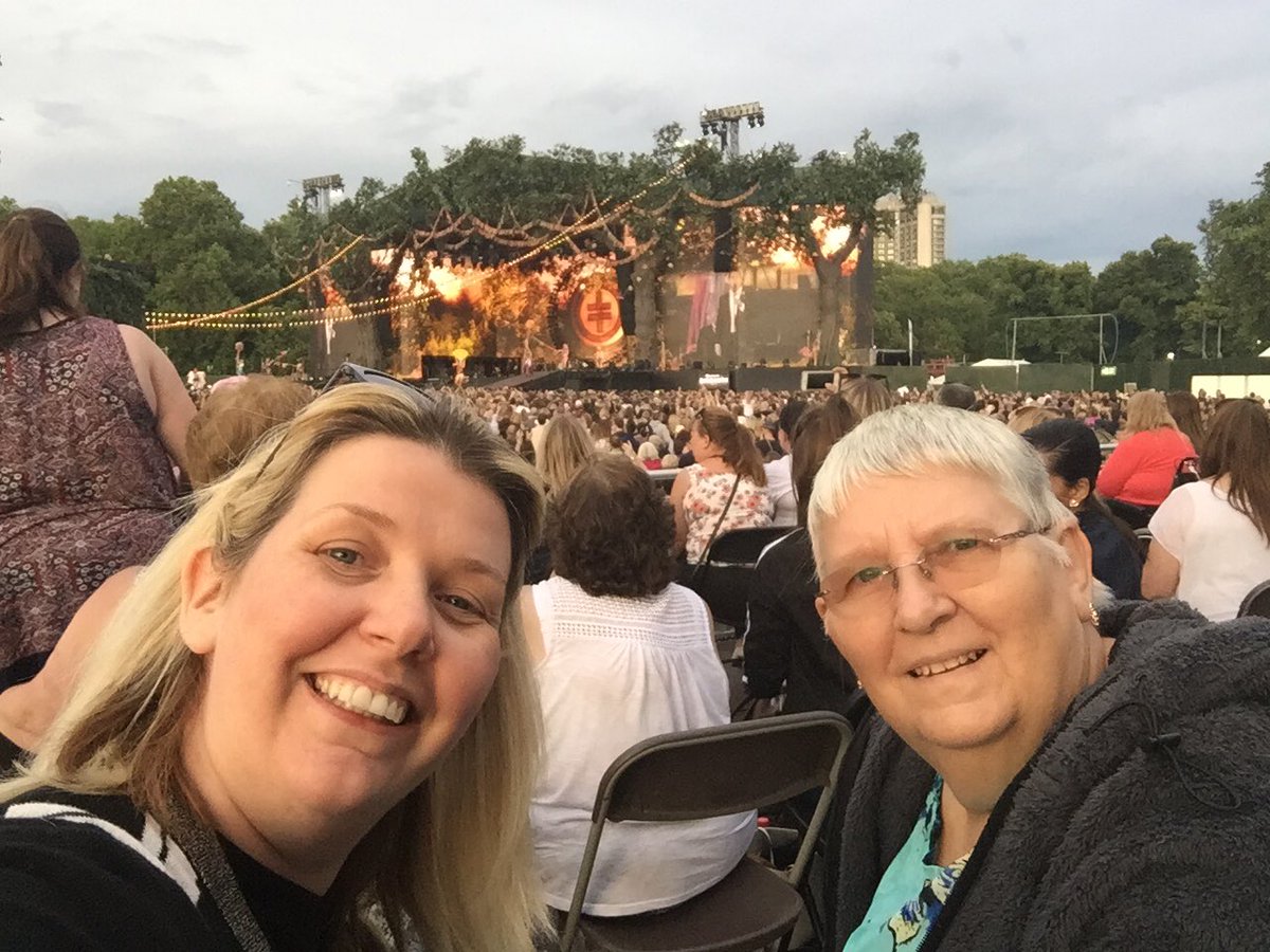 Me&amp;Mum loved the show!Our view disabled area #BSTHydePark #tt111 #TTIII <a href="/GaryBarlow/">Gary Barlow</a> <a href="/OfficialMarkO/">Mark Owen</a> <a href="/HowardDonald/">Howard Donald</a>