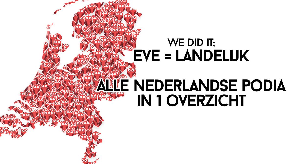 whattheeve's tweet photo. Supertrots, vandaag #lanceert Eve landelijke dekking. 800 #podia met agenda in 1 overzicht. Jouw slimme #uitagenda https://t.co/ERsPw1Msfv