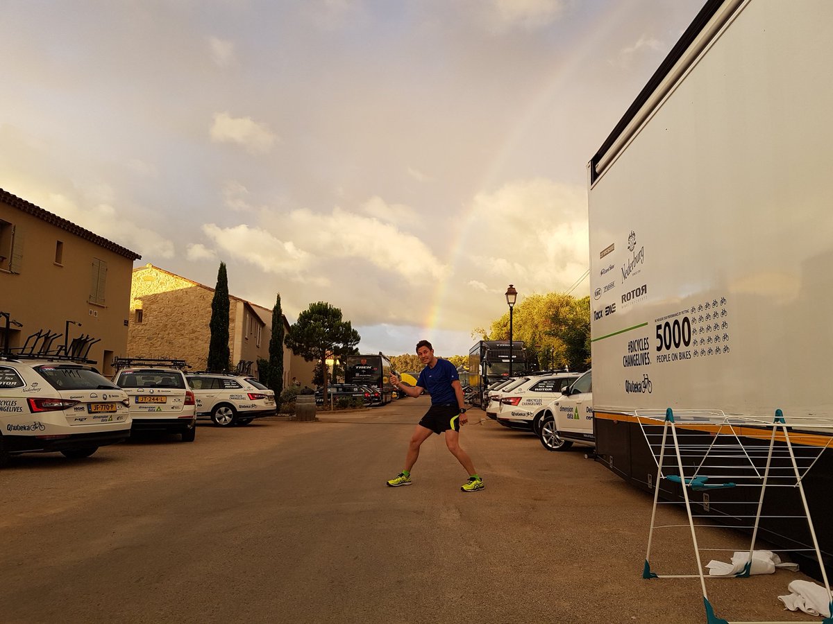 Seems <a href="/dougryd/">Douglas Ryder</a> is feeling lucky today. A pot of gold in Montpellier later?