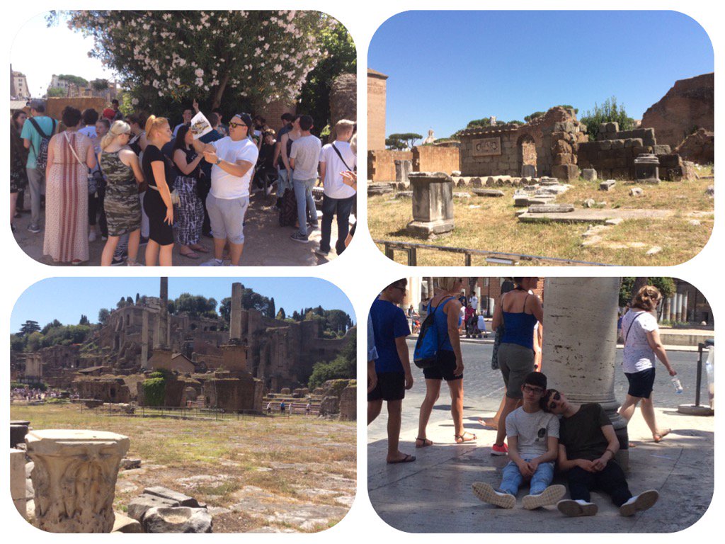 IDSHWB's tweet photo. @rhymneycomp @RCSHistory Shade!! The Roman Forum #Rome https://t.co/KI3zCdA4kR