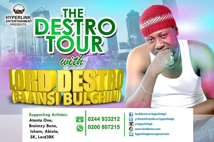 ARNOLDMASHUD's tweet photo. #TheDestroTour hits #Nalerigu #Walewale #Yama from 29th July to 1st August 2016. #Destro #BansiBulchini #HyperlinkGh https://t.co/s9K09lEH9U