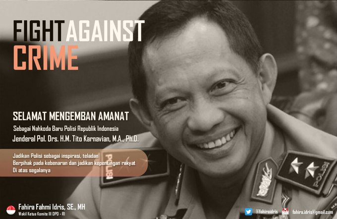 Gambar Selamat Bertugas Bapak Tito Kapolri Fahiraidris  Gambar Selamat Bertugas Bapak Tito Kapolri Fahiraidris