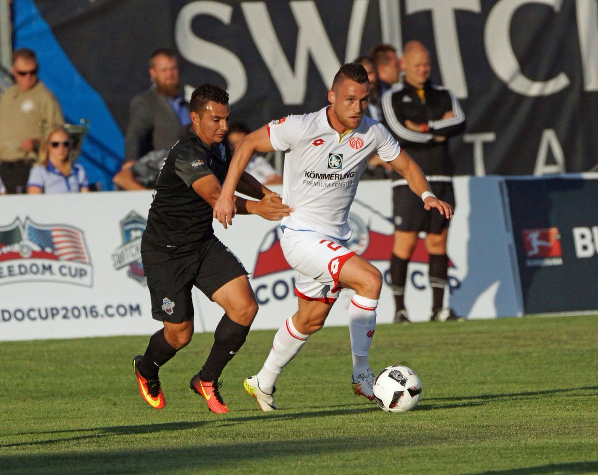 Mainz05en's tweet photo. ICYMI: #Mainz05 beat @SwitchbacksFC 6-0 earlier this morning. #COSM05 match gallery ➡️ https://t.co/zDZeInOvZa https://t.co/8NBNN1qeXZ
