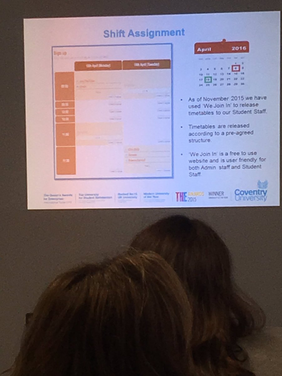 Student staff running student evaluation at <a href="/covcampus/">Coventry University</a> #HEASurveys16 <a href="/HEAcademy/">HEAcademy</a>, <a href="/SolentLearning/">Solent LT Institute</a> wants to follow 😊