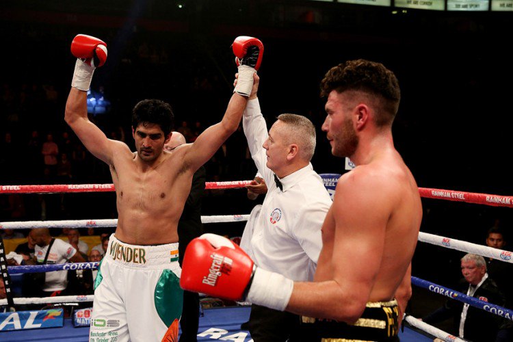 CNNnews18's tweet image. After Six Knockouts, Vijender Singh Ready For First Pro Title bit.ly/29PrPHf