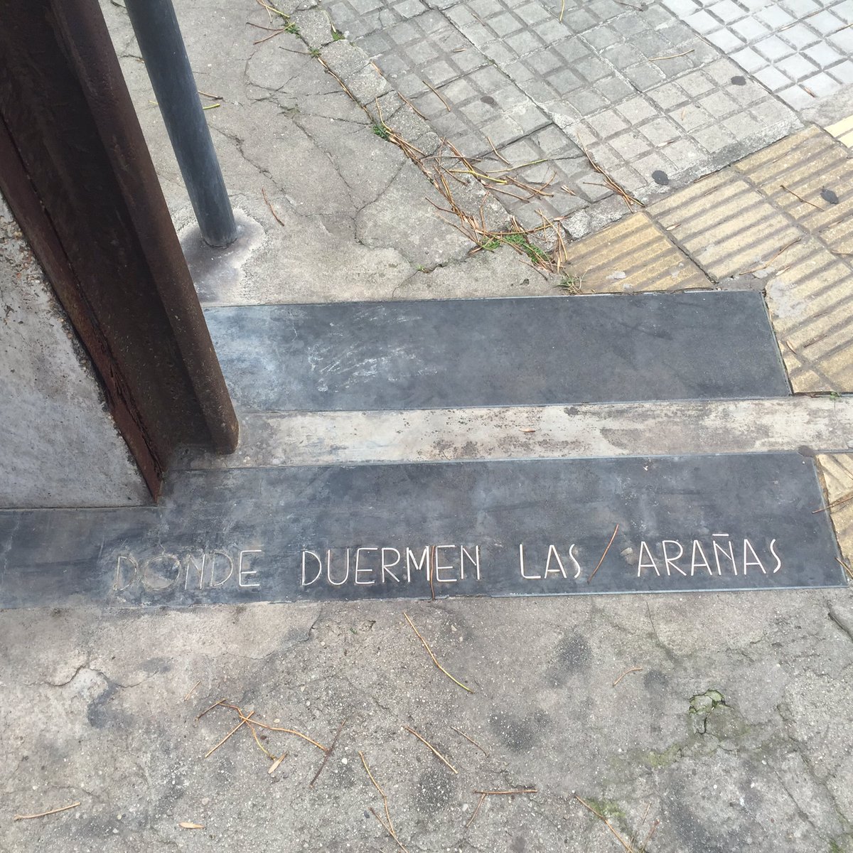 Alvaro Hernandez Oliver on Twitter: "Donde duermen las arañas, 13 ...