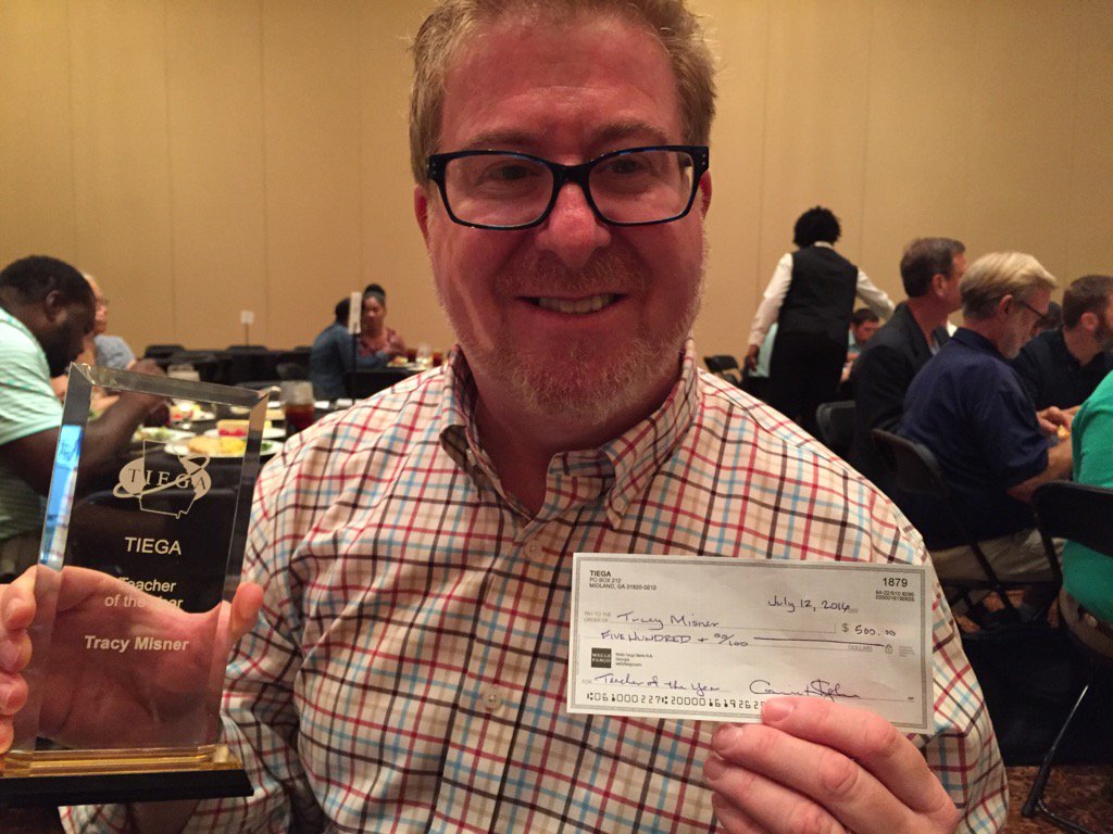 TracyMisner's tweet photo. Trade and Industry Teacher of the Year #gettingrecognized https://t.co/gX58KrMkf5
