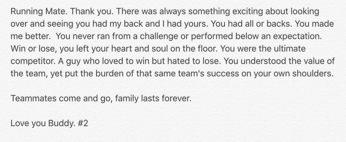 tannersmith5's tweet image. We lost a special friend, son, teammate, and brother. My thoughts and prayers are with his family. 

Love you Buddy