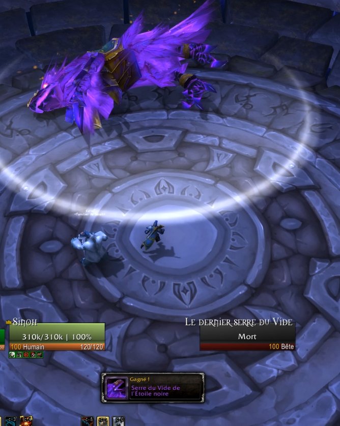 Hoosgaming's tweet photo. HAHAHAHAHA !!!!!!!!!! VOIDTALON EST ENFIN A MOI !!!!!!!! #Wow #Voidtalon https://t.co/lSUGc59VIV