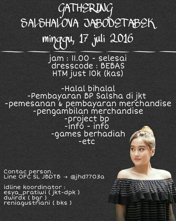 _SalshalovaJP's tweet photo. SL Jabodetabek ? Kuy ikut 👇 https://t.co/ASx0gb9Og0