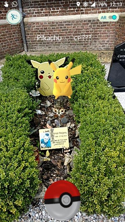 Pokemon GO: Trova pikachu sulla tomba del fratello 1