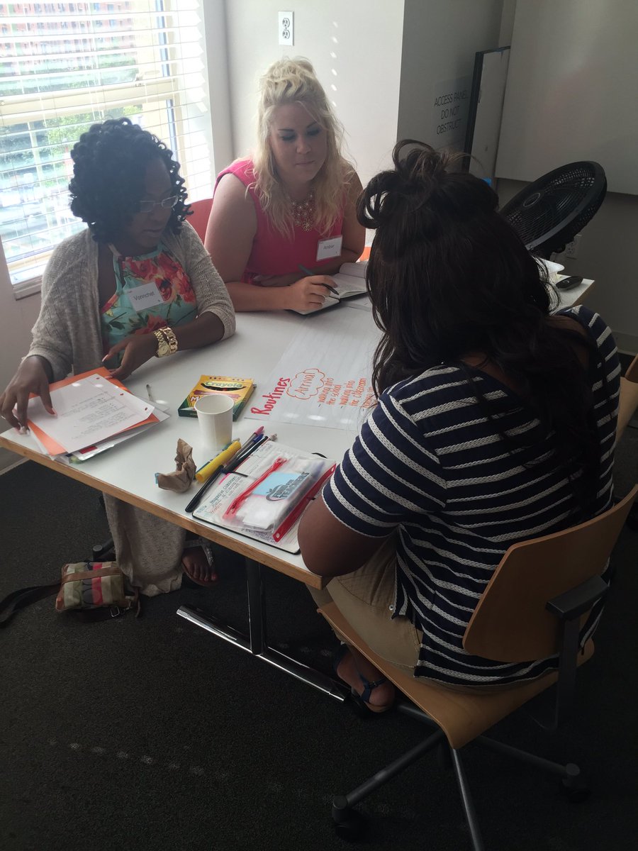dramberblock's tweet photo. Day 2 of #ResponsiveClassroomTrainining in Manhattan. #FFT #AFIAKC #summerlearning #teachertraining #kcmo https://t.co/ZIPpDr5R90