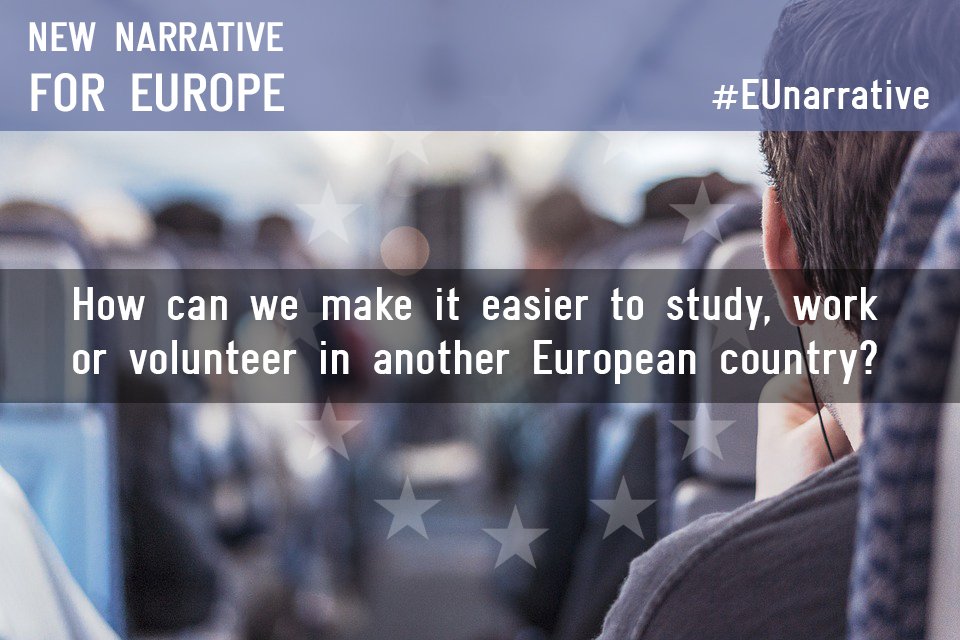 Want a more mobile Europe? Tell us how you’d make it happen nnfe.eu/how-can-we-mak… #EUnarrative #mobility