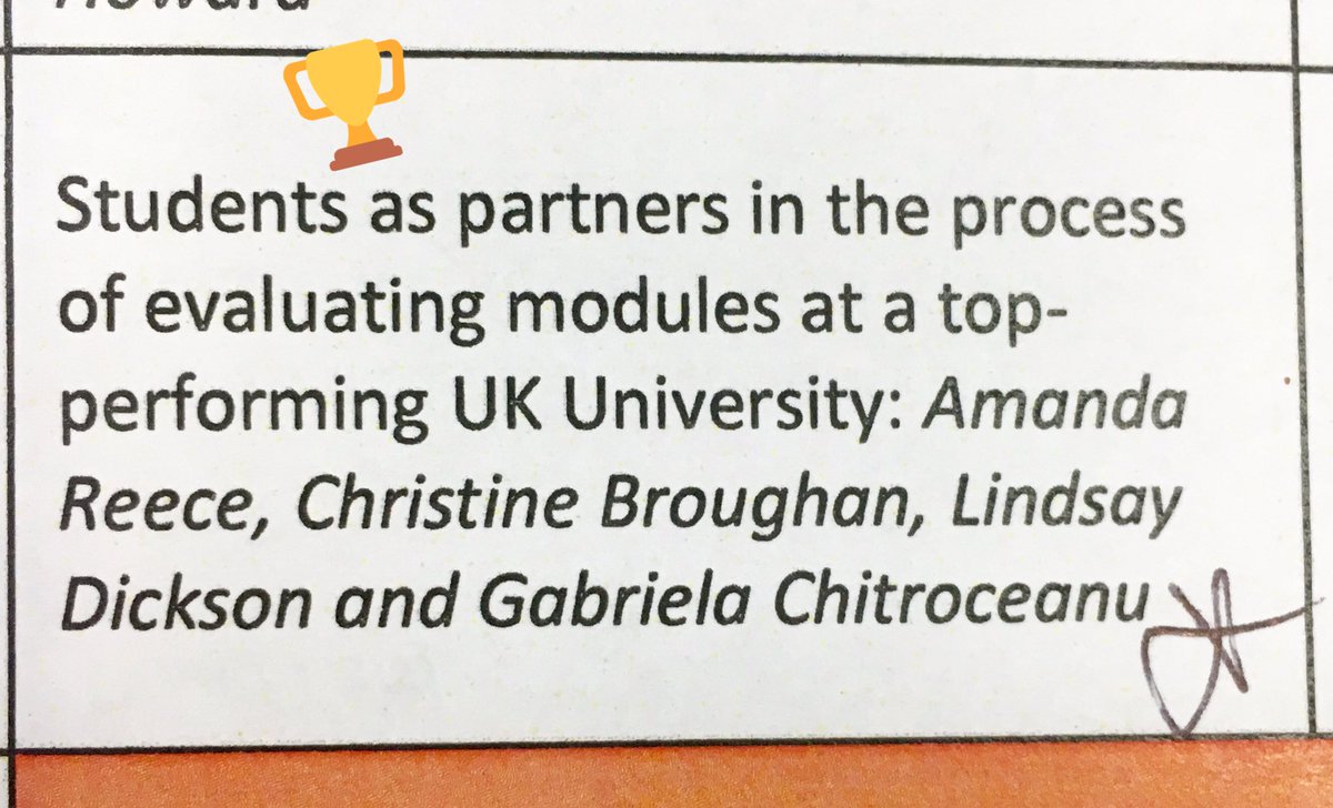 Sounds like a 'win win' to me. @Bcuchildnursing #involvestudents <a href="/BCUNursingteam/">BCUNursingteam</a> #HEASurveys16