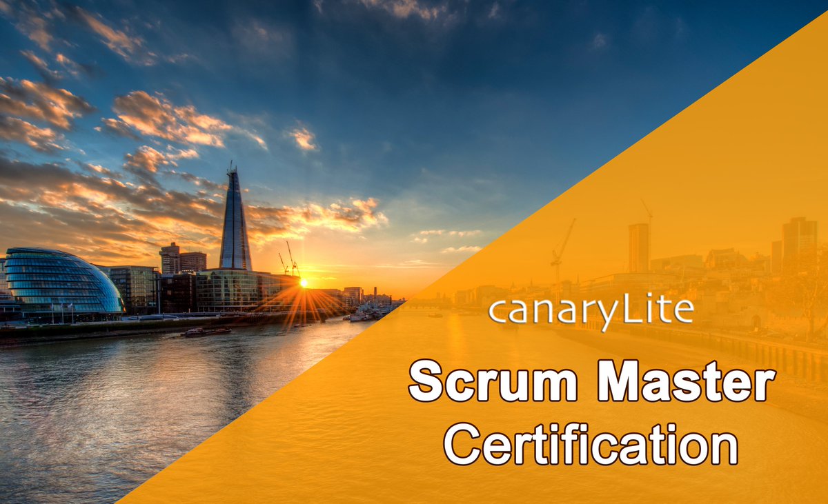 CanaryLite's tweet photo. Book #Scrum #MasterCertification today! Contact us for #discounts. https://t.co/w4KqXx2zA4 https://t.co/9jAj9PNo3Z