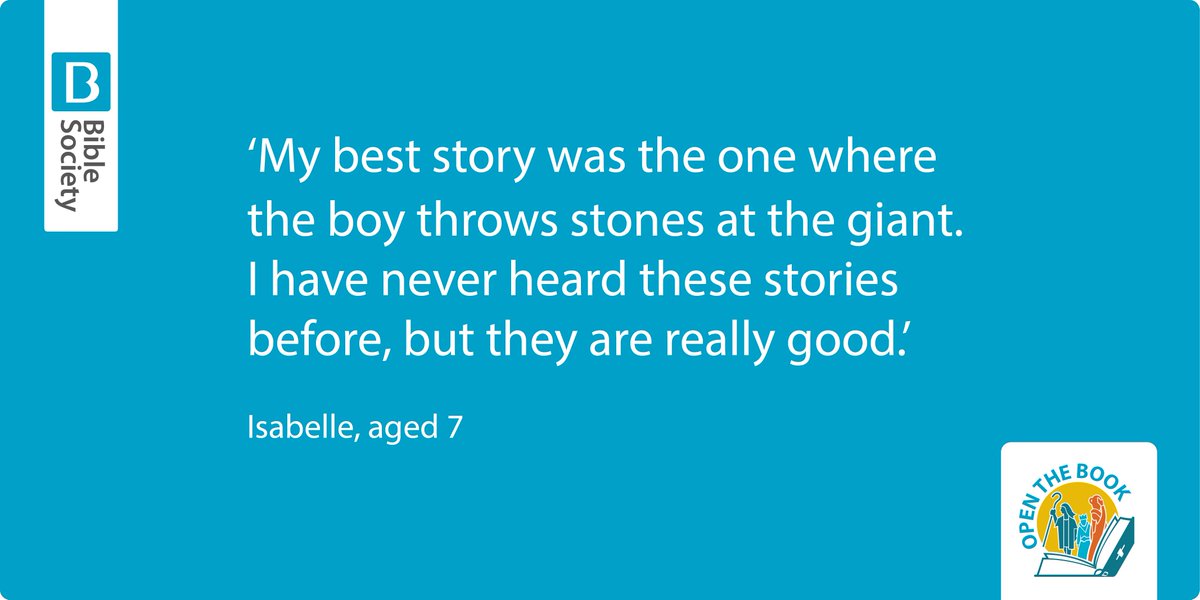 biblesociety's tweet photo. We love hearing of people's first encounters with the Bible... https://t.co/x5ulEzrGEt